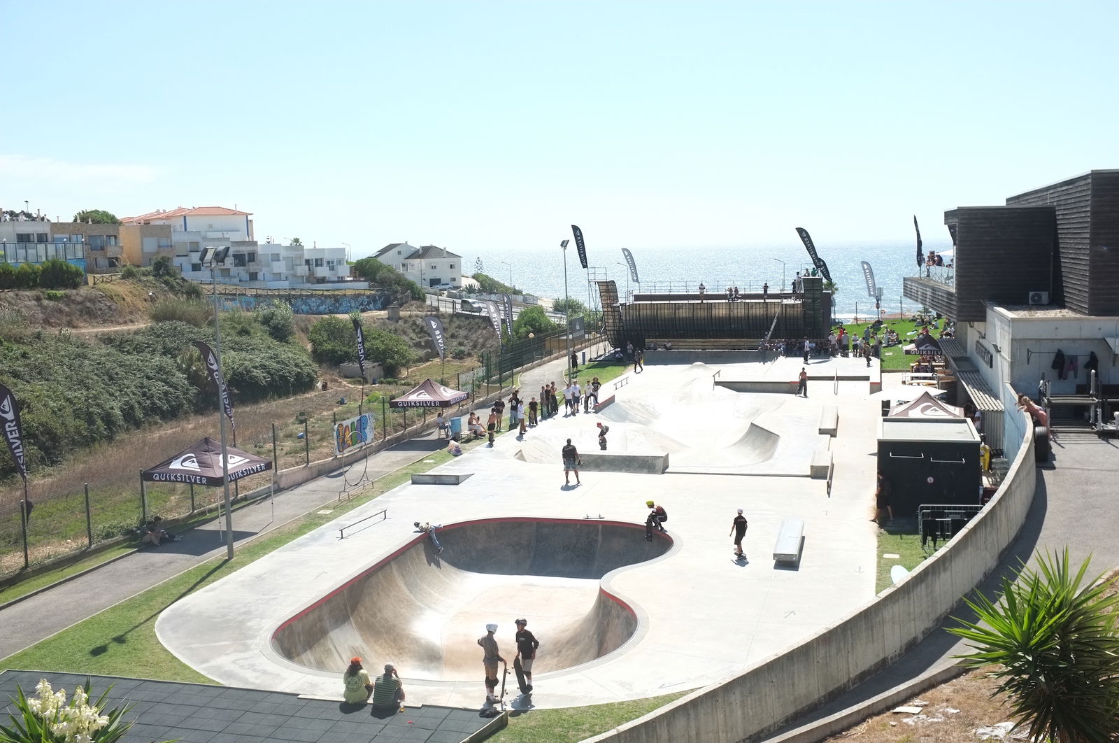 Boardriders Quiksilver skatepark